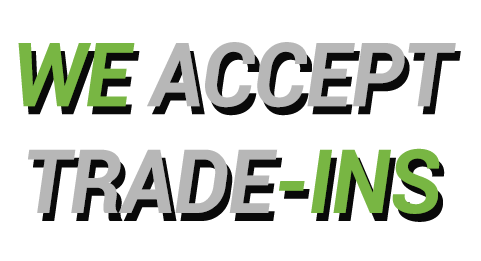 We Accept Trade-Ins